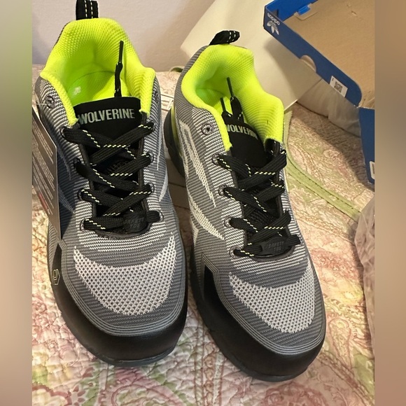 Wolverine Other - Wolverine Black and Neon Yellow Athletic Shoes